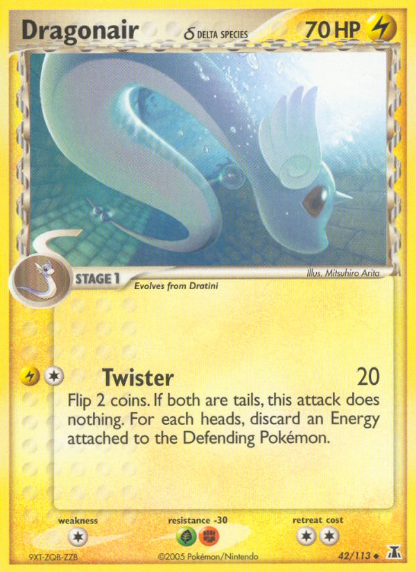 Dragonair (42/113) (Delta Species) [EX: Delta Species] | Play N Trade Winnipeg