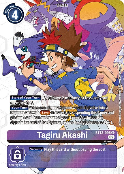 Tagiru Akashi [BT12-096] (Alternate Art) [Across Time] | Play N Trade Winnipeg