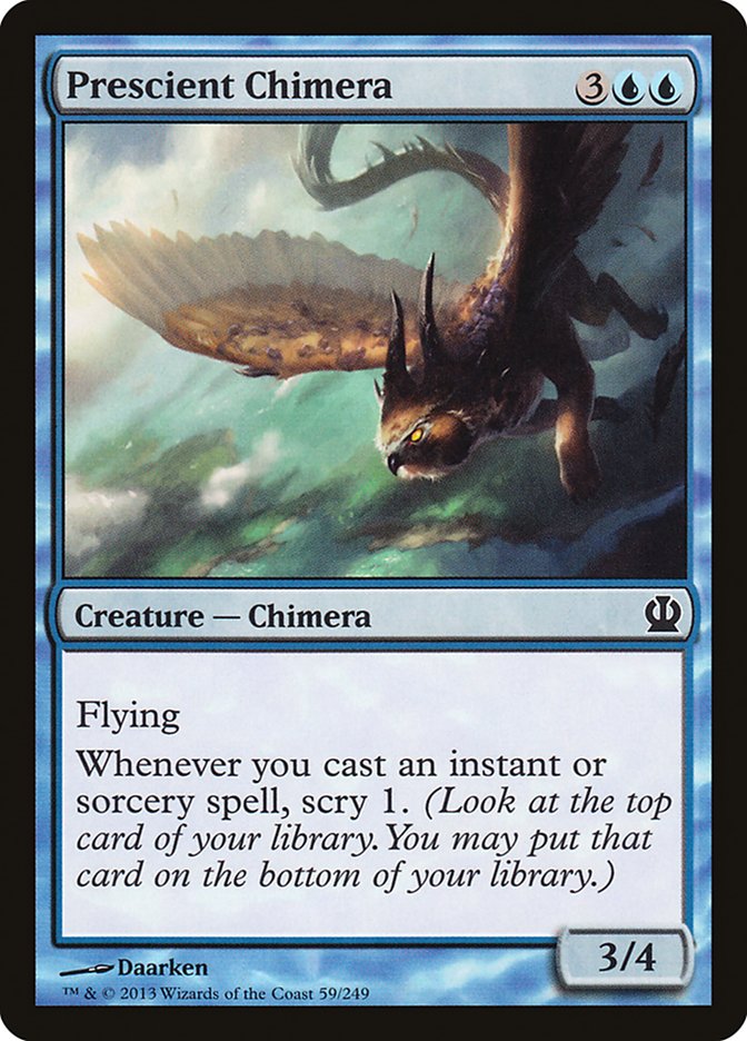 Prescient Chimera [Theros] | Play N Trade Winnipeg