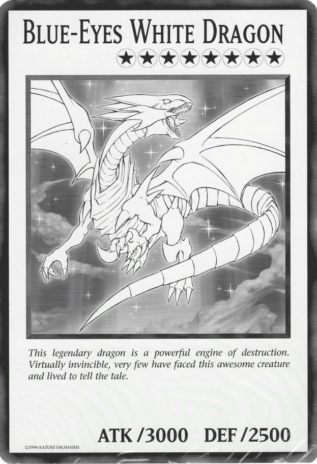 Blue-Eyes White Dragon (Oversized) Common | Play N Trade Winnipeg