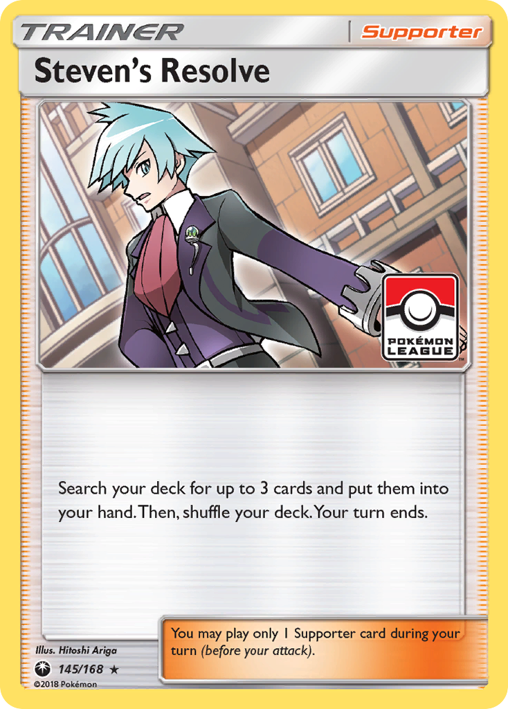 Steven's Resolve (145/168) [Sun & Moon: Celestial Storm] | Play N Trade Winnipeg