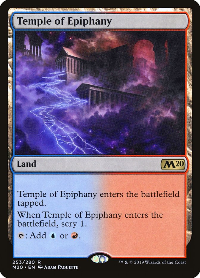 Temple of Epiphany [Core Set 2020] | Play N Trade Winnipeg