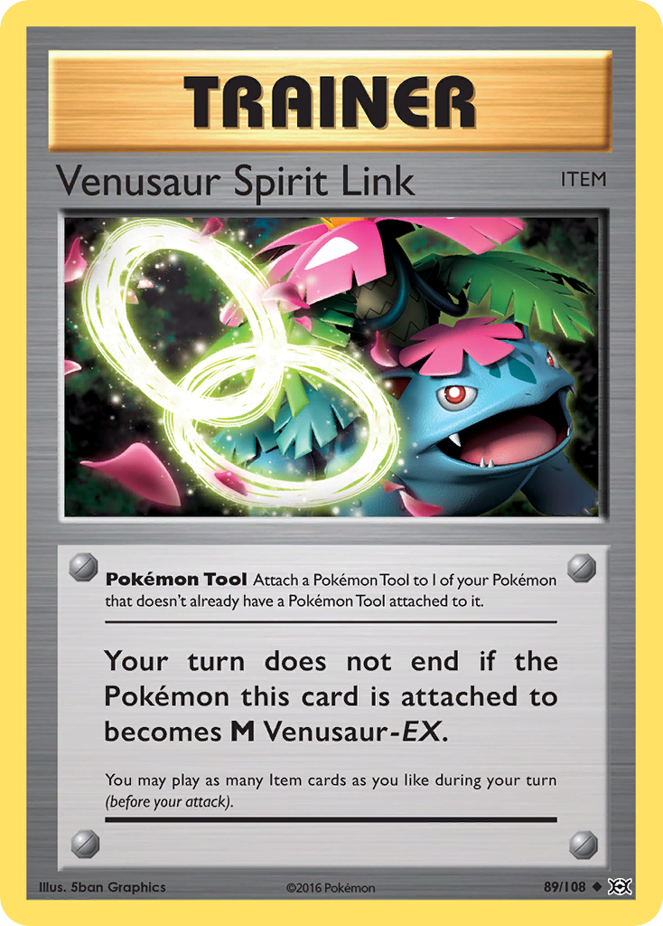 Venusaur Spirit Link (89/108) [XY: Evolutions] | Play N Trade Winnipeg