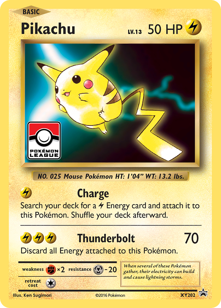 Pikachu (XY202) [XY: Black Star Promos] | Play N Trade Winnipeg