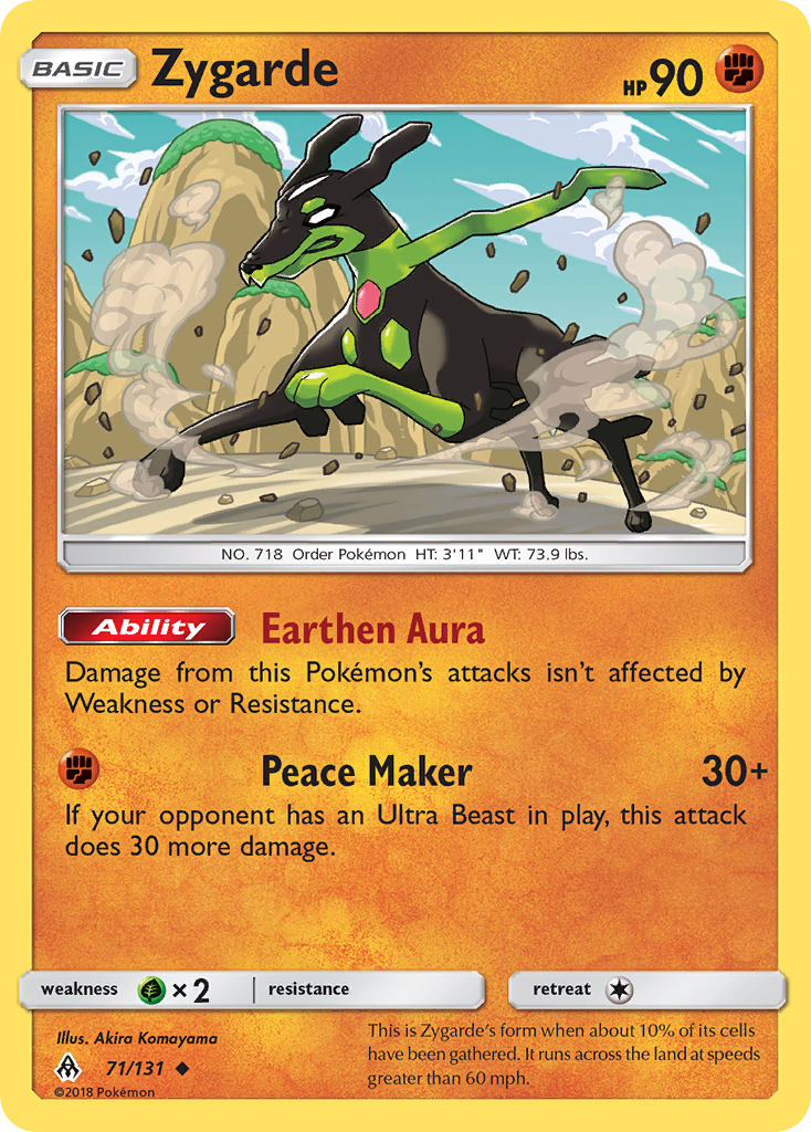 Zygarde (71/131) [Sun & Moon: Forbidden Light] | Play N Trade Winnipeg