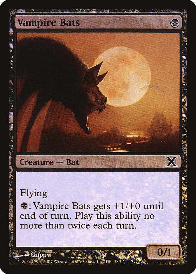 Vampire Bats (Premium Foil) [Tenth Edition] | Play N Trade Winnipeg