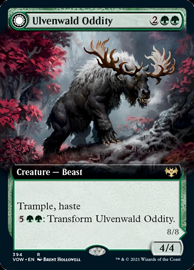 Ulvenwald Oddity // Ulvenwald Behemoth (Extended) [Innistrad: Crimson Vow] | Play N Trade Winnipeg