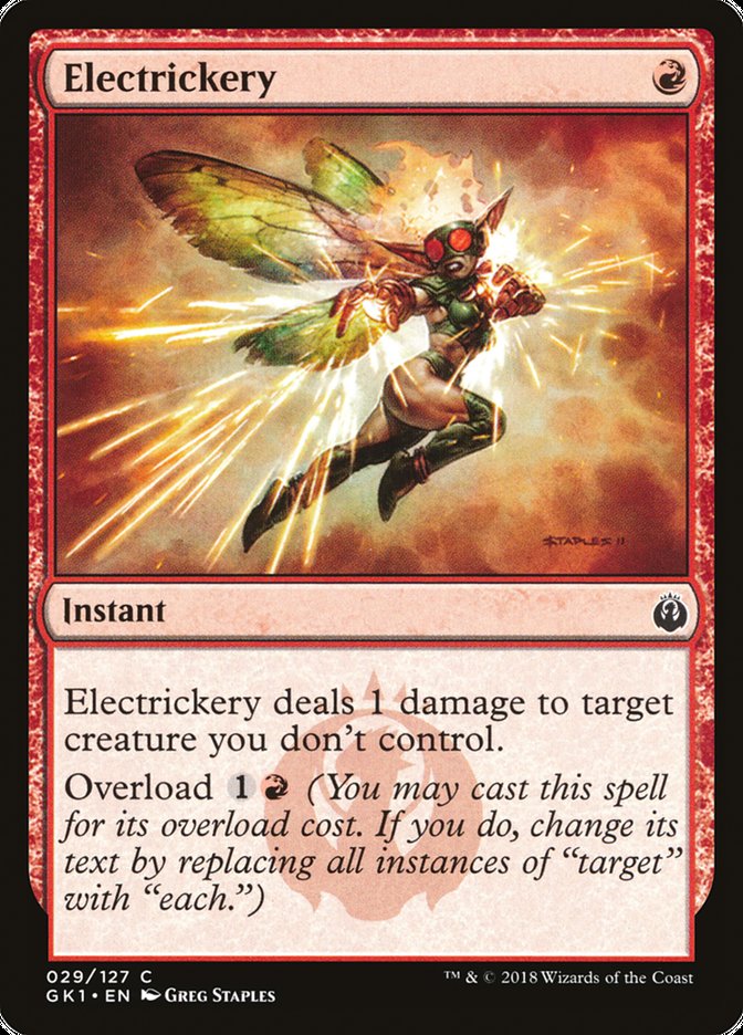 Electrickery [Guilds of Ravnica Guild Kit] | Play N Trade Winnipeg