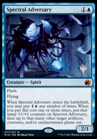 Spectral Adversary (Promo Pack) [Innistrad: Midnight Hunt Promos] | Play N Trade Winnipeg