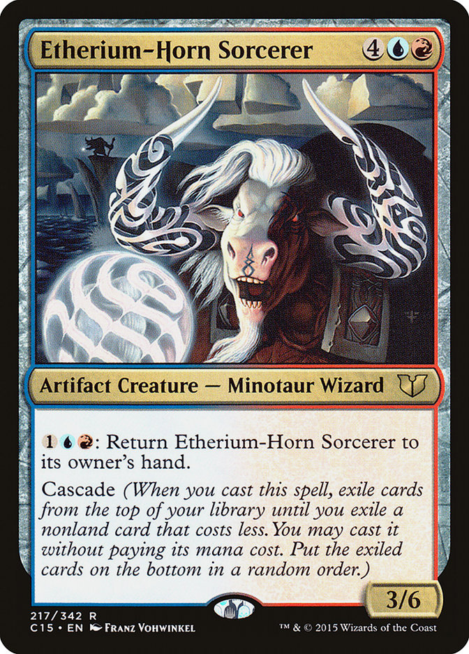 Etherium-Horn Sorcerer [Commander 2015] | Play N Trade Winnipeg
