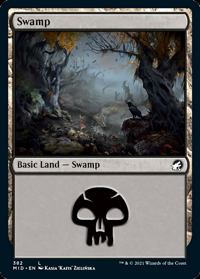 Swamp (382) [Innistrad: Midnight Hunt] | Play N Trade Winnipeg