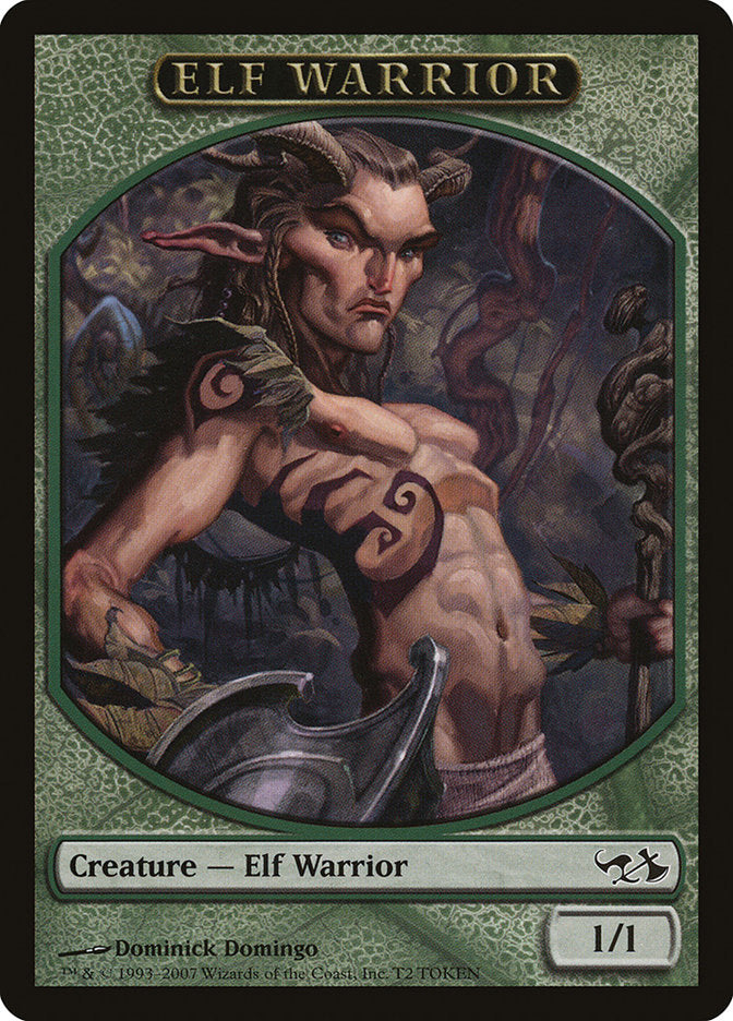 Elf Warrior [Duel Decks: Elves vs. Goblins Tokens] | Play N Trade Winnipeg