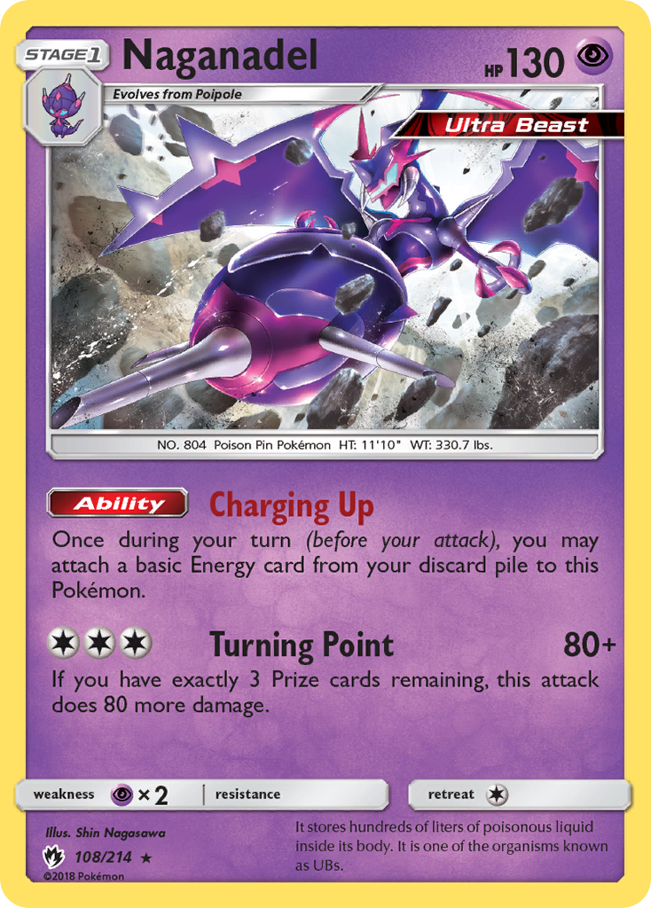 Naganadel (108/214) [Sun & Moon: Lost Thunder] | Play N Trade Winnipeg