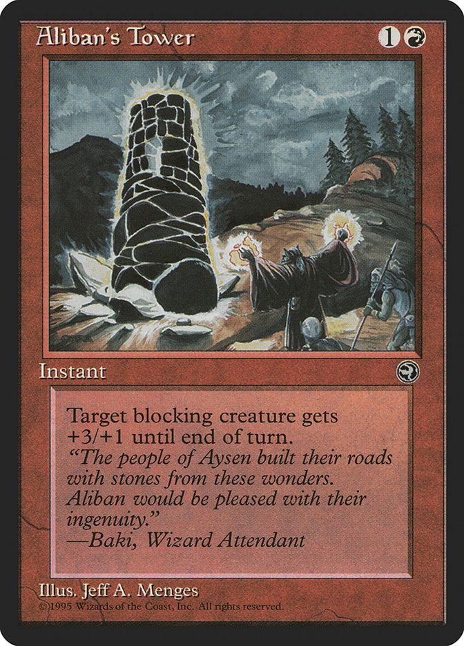 Aliban's Tower (Baki Flavor Text) [Homelands] | Play N Trade Winnipeg