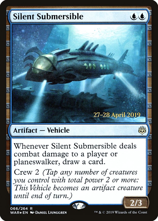 Silent Submersible  [War of the Spark Prerelease Promos] | Play N Trade Winnipeg