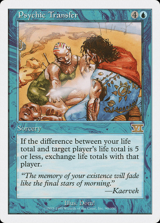 Psychic Transfer [Classic Sixth Edition] | Play N Trade Winnipeg