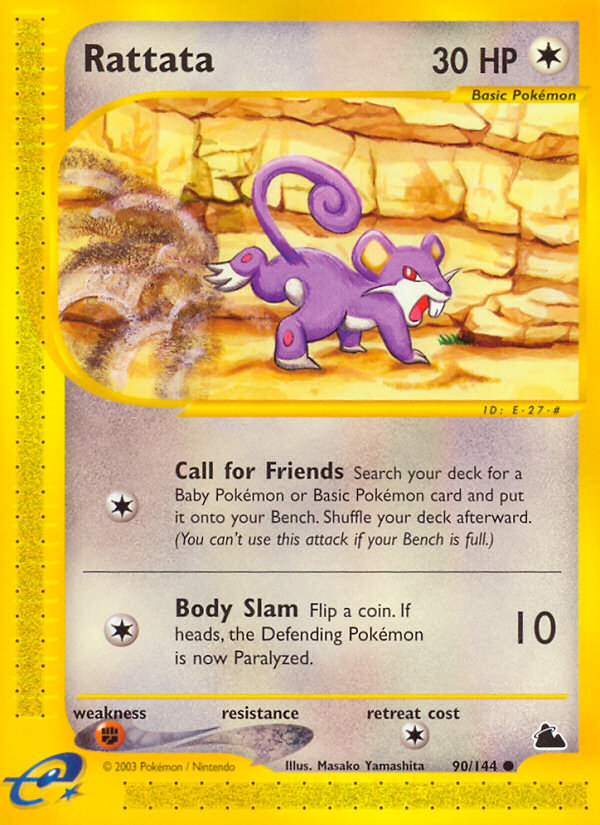 Rattata (90/144) [Skyridge] | Play N Trade Winnipeg