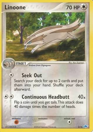 Linoone (3/10) [EX: Trainer Kit - Latios] | Play N Trade Winnipeg