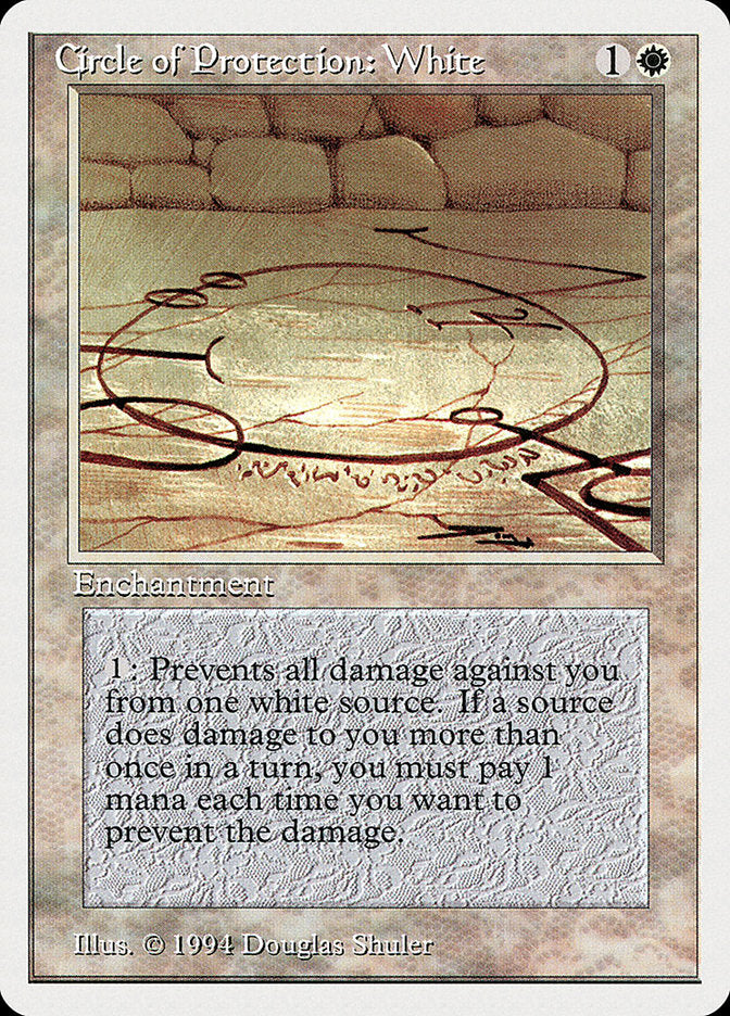 Circle of Protection: White [Summer Magic / Edgar] | Play N Trade Winnipeg