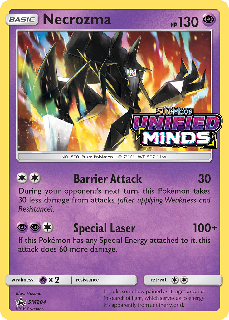 Necrozma (SM204) [Sun & Moon: Black Star Promos] | Play N Trade Winnipeg