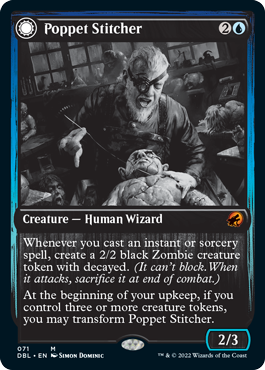 Poppet Stitcher // Poppet Factory [Innistrad: Double Feature] | Play N Trade Winnipeg