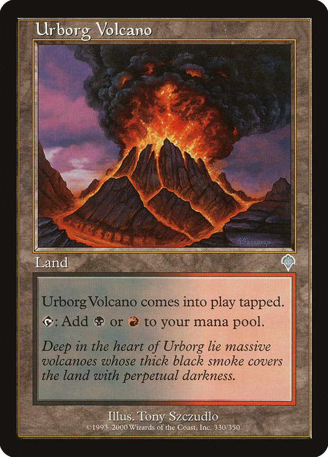 Urborg Volcano [Invasion] | Play N Trade Winnipeg