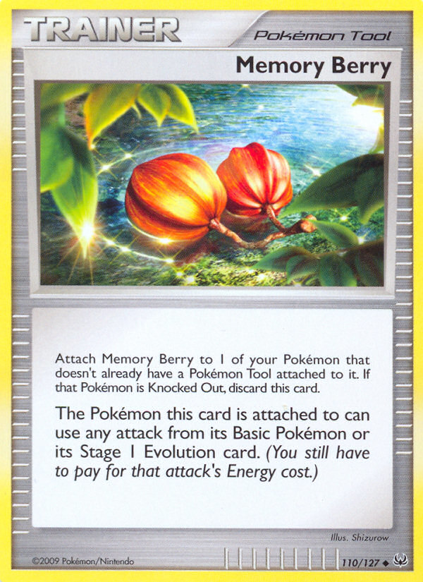 Memory Berry (110/127) [Platinum: Base Set] | Play N Trade Winnipeg