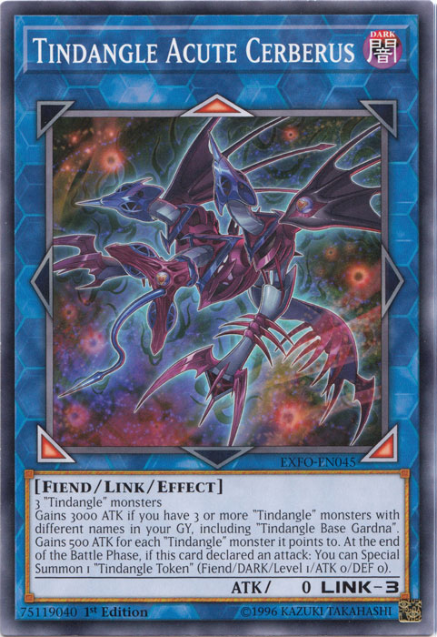 Tindangle Acute Cerberus [EXFO-EN045] Common | Play N Trade Winnipeg