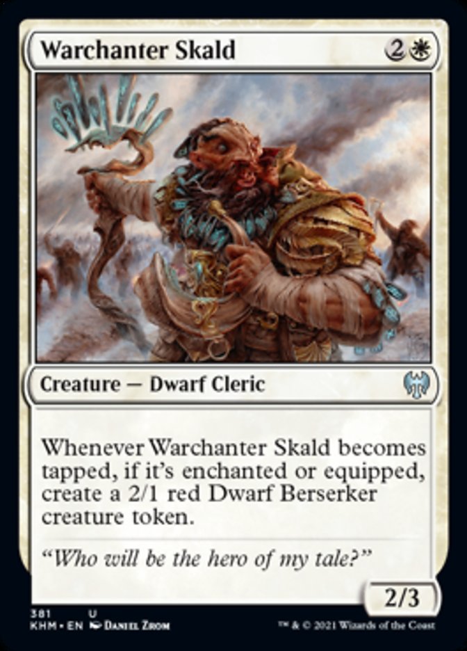 Warchanter Skald [Kaldheim] | Play N Trade Winnipeg