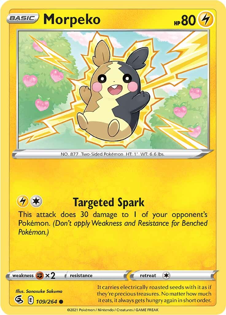 Morpeko (109/264) [Sword & Shield: Fusion Strike] | Play N Trade Winnipeg