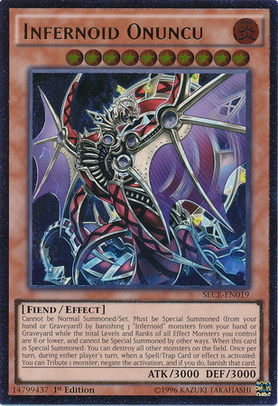 Infernoid Onuncu [SECE-EN019] Ultimate Rare | Play N Trade Winnipeg