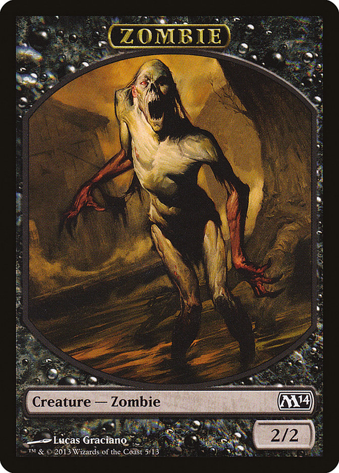 Zombie [Magic 2014 Tokens] | Play N Trade Winnipeg