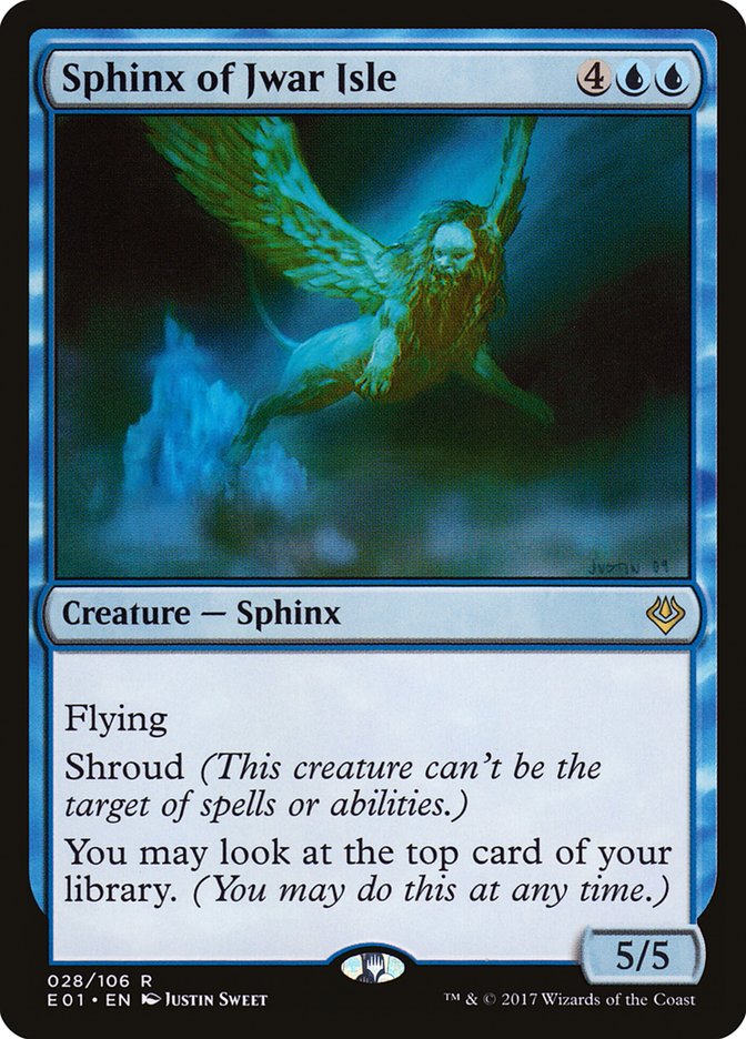 Sphinx of Jwar Isle [Archenemy: Nicol Bolas] | Play N Trade Winnipeg