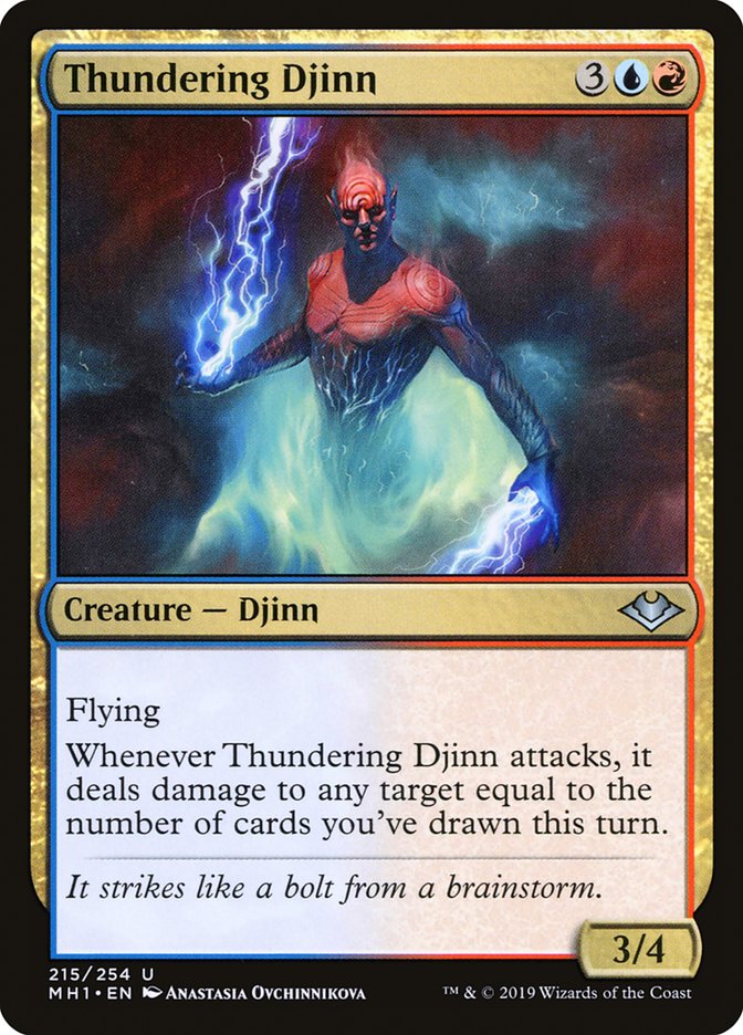 Thundering Djinn [Modern Horizons] | Play N Trade Winnipeg