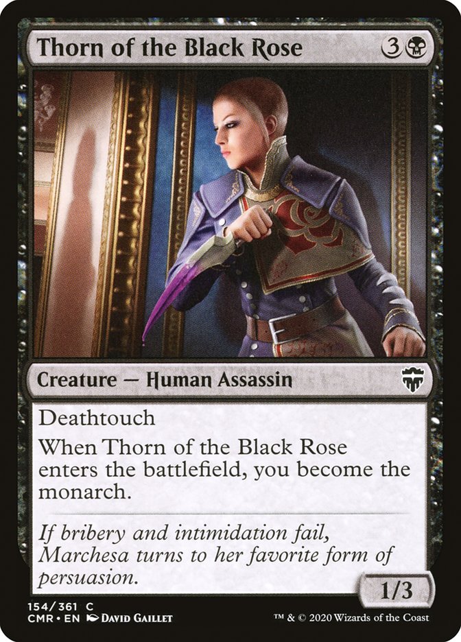 Thorn of the Black Rose [Commander Legends] | Play N Trade Winnipeg