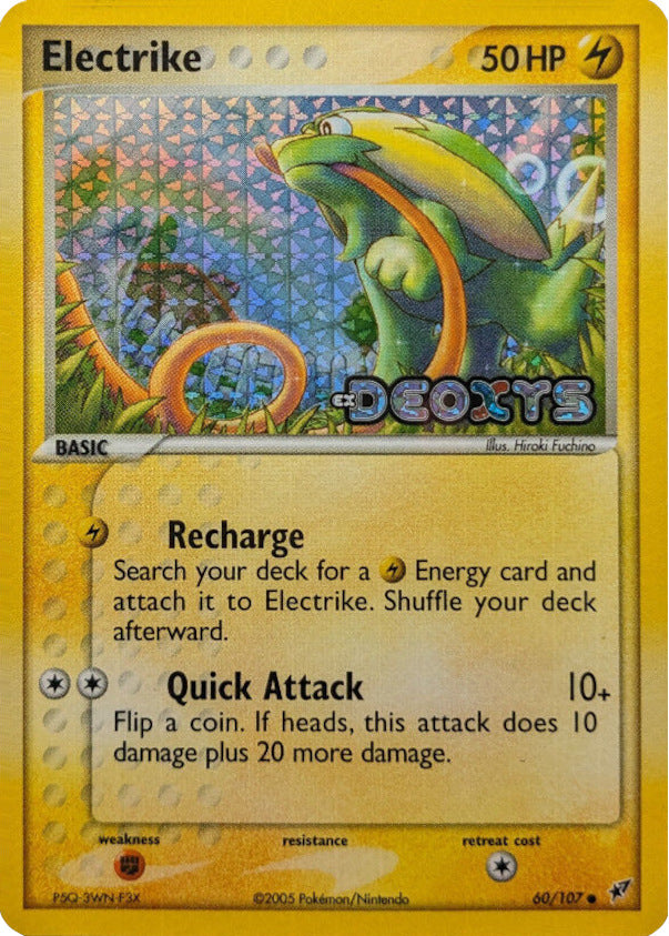 Electrike (60/107) (Stamped) [EX: Deoxys] | Play N Trade Winnipeg