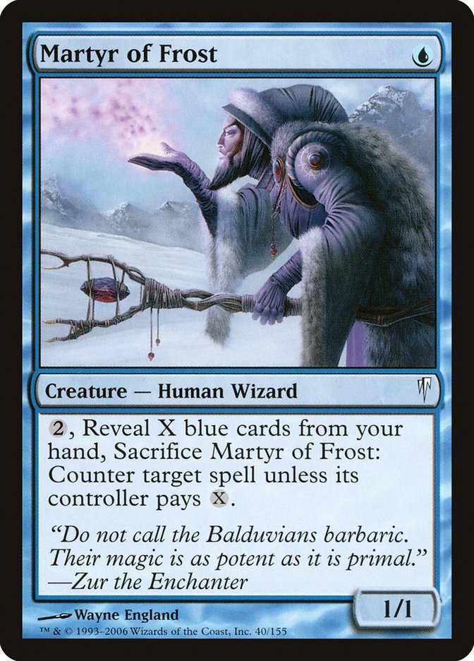 Martyr of Frost [Coldsnap] | Play N Trade Winnipeg