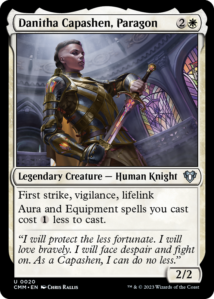 Danitha Capashen, Paragon [Commander Masters] | Play N Trade Winnipeg