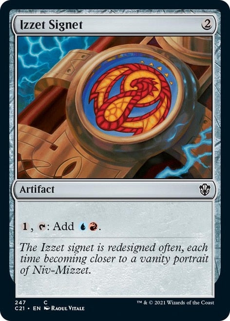 Izzet Signet [Commander 2021] | Play N Trade Winnipeg
