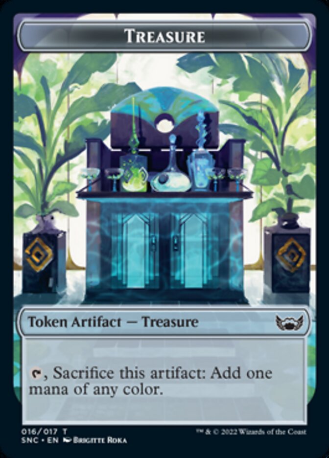 Treasure Token (016) [Streets of New Capenna Tokens] | Play N Trade Winnipeg