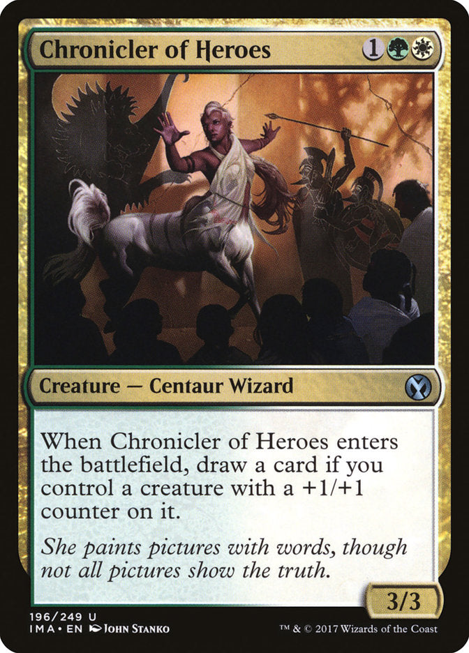 Chronicler of Heroes [Iconic Masters] | Play N Trade Winnipeg