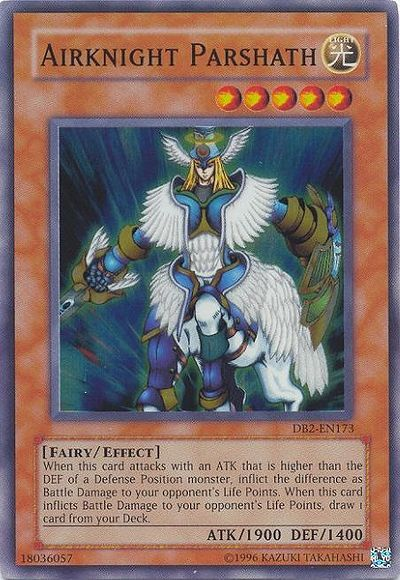 Airknight Parshath [DB2-EN173] Super Rare | Play N Trade Winnipeg