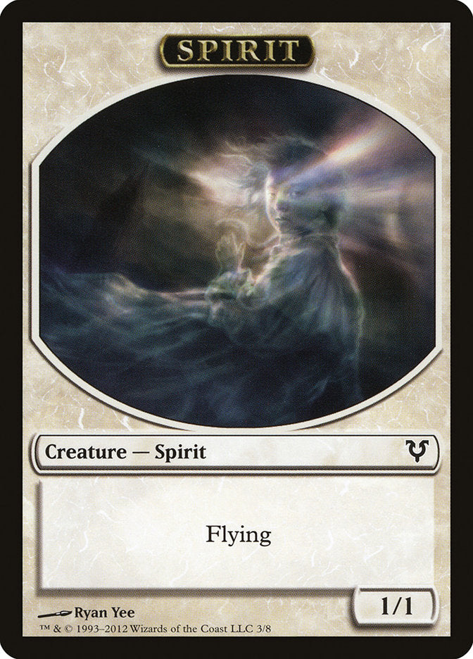 Spirit (3/8) [Avacyn Restored Tokens] | Play N Trade Winnipeg