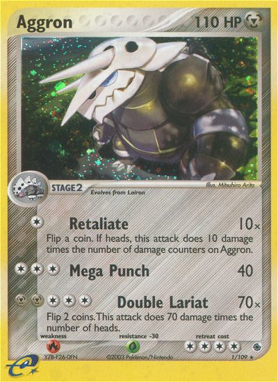 Aggron (1/109) [EX: Ruby & Sapphire] | Play N Trade Winnipeg