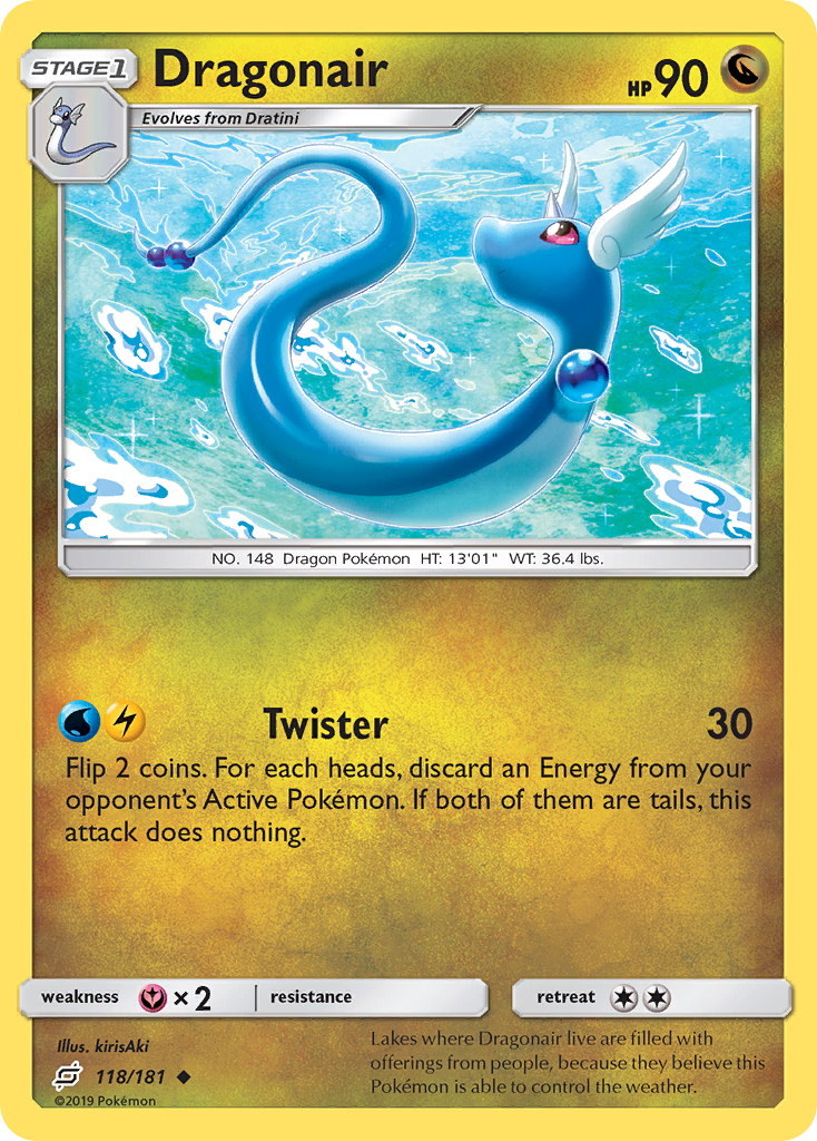 Dragonair (118/181) [Sun & Moon: Team Up] | Play N Trade Winnipeg