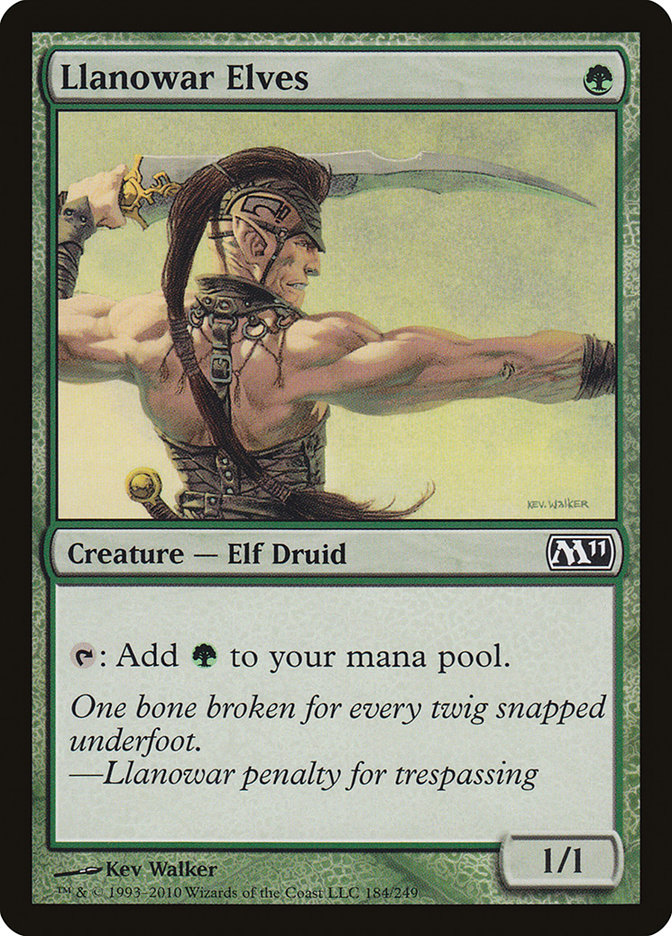 Llanowar Elves [Magic 2011] | Play N Trade Winnipeg