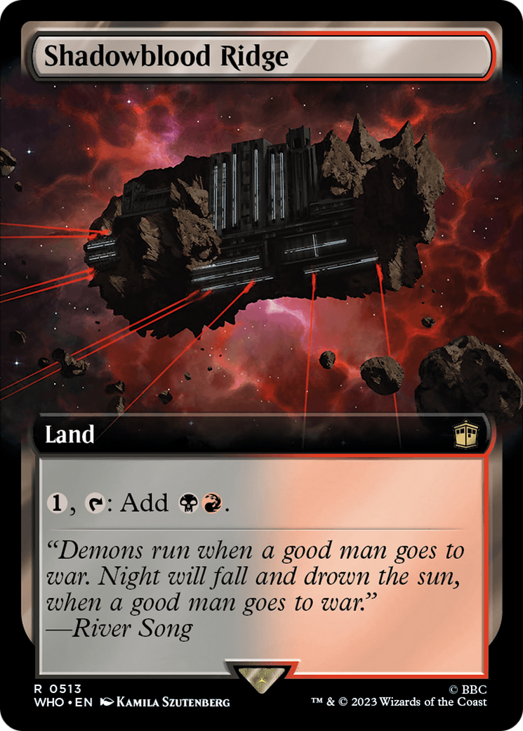 Shadowblood Ridge (Extended Art) [Doctor Who] | Play N Trade Winnipeg