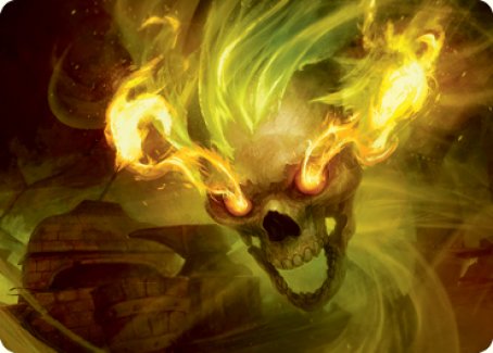 Flameskull Art Card [Dungeons & Dragons: Adventures in the Forgotten Realms Art Series] | Play N Trade Winnipeg
