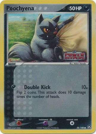 Poochyena (58/108) (Stamped) [EX: Power Keepers] | Play N Trade Winnipeg