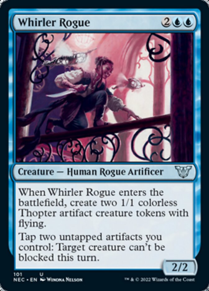 Whirler Rogue [Kamigawa: Neon Dynasty Commander] | Play N Trade Winnipeg